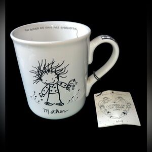 Mother  Coffee Mug with Thank You Quote Large 12+ Ounces